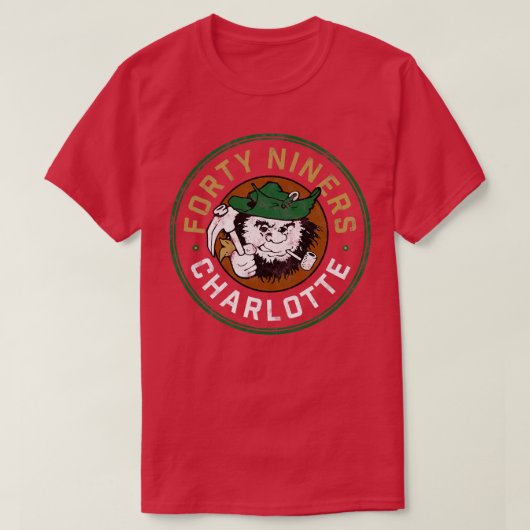 Charlotte Forty Niners  ontwerp T-shirt (Design voorkant)