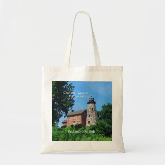 Charlotte Genesee Lighthouse canvas tas (Voorkant)