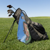 Charlotte Genesee Lighthouse golfhanddoek (Groen)