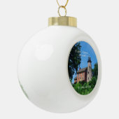 Charlotte Genesee Lighthouse Keramische Bal Ornament (Links)