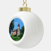 Charlotte Genesee Lighthouse Keramische Bal Ornament (Rechts)
