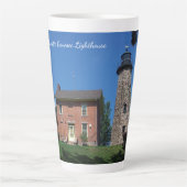 Charlotte Genesee Lighthouse latte mok (Voorkant)