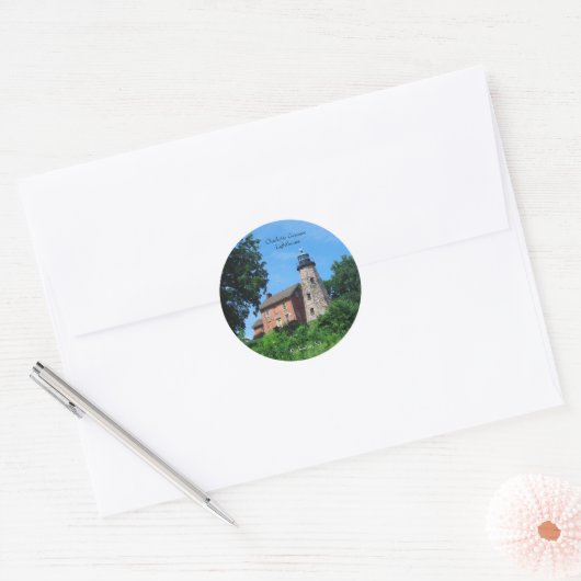Charlotte Genesee Lighthouse sticker (Envelop)