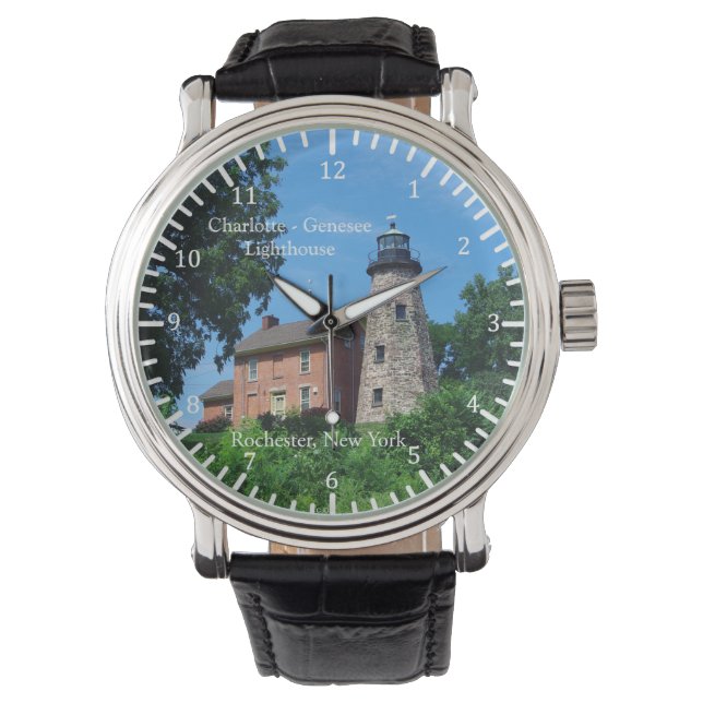 Charlotte Genesee Lighthouse watch Horloge (Voorkant)