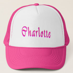 Charlotte Girls Name Logo, Trucker Pet