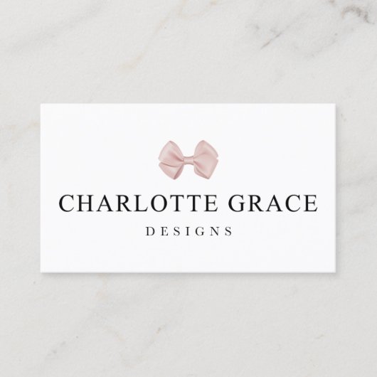 Charlotte Grace Visitekaartje (Voorkant)