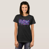 Charlotte Graffiti Name T-Shirt (Voorkant volledig)