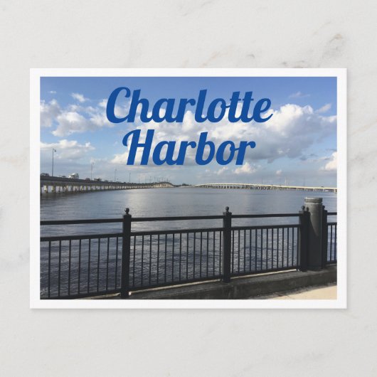 Charlotte Harbor Punta Gorda Florida Briefkaart (Voorkant)