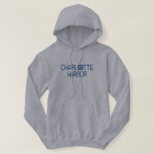 Charlotte Harbour Florida Hoodie Sweatshirt (Design voorkant)
