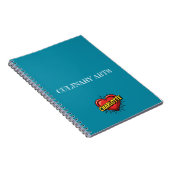 Charlotte Hart Blauw Notitieboek (Rechterzijde)