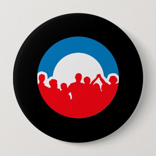 Charlotte in 2012 ronde button 4,0 cm (Voorkant)