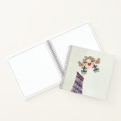 Charlotte is blij Mode illustratie Notitieboek (Binnen)