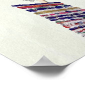 Charlotte is blij Mode illustratie Poster (Hoek)