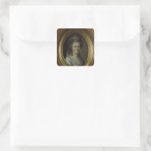 Charlotte Kestner Vierkante Sticker (Tas)