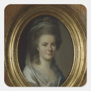 Charlotte Kestner Vierkante Sticker