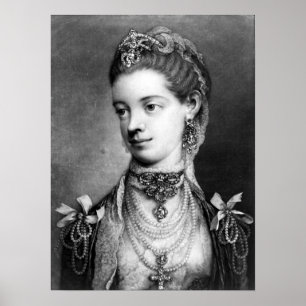 Charlotte, koningin van Groot-Brittannië - Thomas  Poster