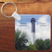Charlotte Lighthouse metalen sleutelhanger (Voorkant)