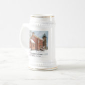 Charlotte Lighthouse Mok/Stein Bierpul (Voorkant links)