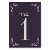 Charlotte Lijst | Gecurreerde kleuren | Bruiloft Kaart (Achterkant)