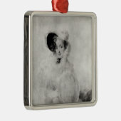 Charlotte Louise Eleonore Adelaide d'Osmond Metalen Ornament (Rechts)