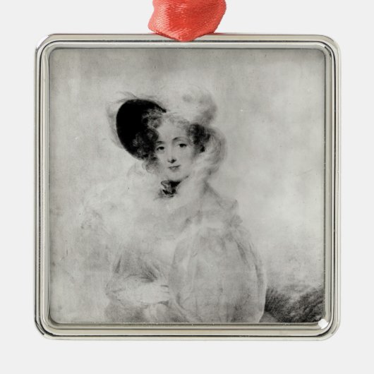 Charlotte Louise Eleonore Adelaide d'Osmond Metalen Ornament (Voorkant)