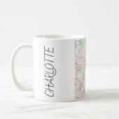 Charlotte Map Coffee Mok (Links)