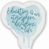 Charlotte Mason Quote Homeschool Sticker (Voorkant)
