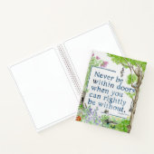 Charlotte Mason Quote Natuur Journal Sketch Book Notitieboek (Binnen)