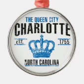 Charlotte Metalen Ornament (Voorkant)