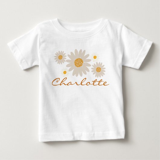 Charlotte name onthult de retro daisy boho bloem (Voorkant)