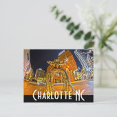 Charlotte NC Briefkaart (Staand voorkant)