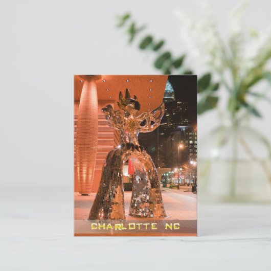 charlotte nc briefkaart (Staand voorkant)