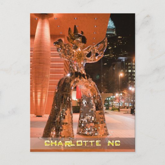 charlotte nc briefkaart (Voorkant)