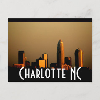 Charlotte NC Briefkaart