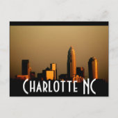Charlotte NC Briefkaart (Voorkant)