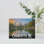 Charlotte NC Briefkaart (Staand voorkant)