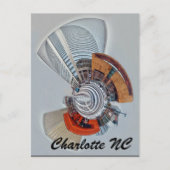 Charlotte NC Briefkaart (Voorkant)