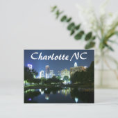 Charlotte NC Briefkaart (Staand voorkant)