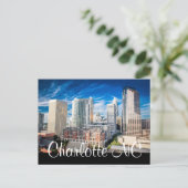 Charlotte NC Briefkaart (Staand voorkant)