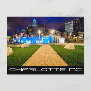 Charlotte NC Briefkaart