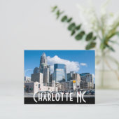 Charlotte NC Briefkaart (Staand voorkant)
