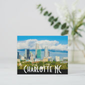 Charlotte NC Briefkaart (Staand voorkant)