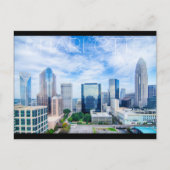 Charlotte NC Briefkaart (Voorkant)