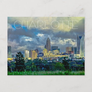Charlotte NC Briefkaart