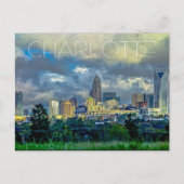 Charlotte NC Briefkaart (Voorkant)