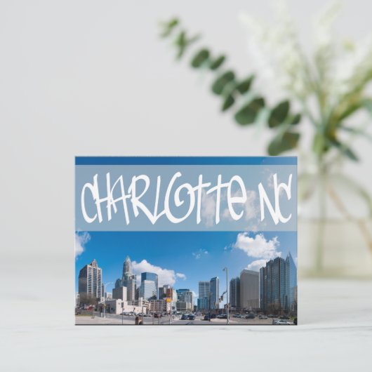 charlotte nc briefkaart (Staand voorkant)