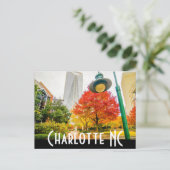 Charlotte NC Briefkaart (Staand voorkant)