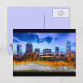 charlotte nc briefkaart (Voorkant / Achterkant)