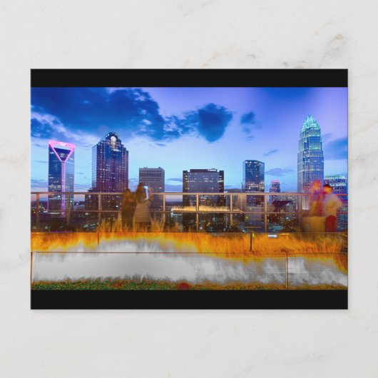 charlotte nc briefkaart (Voorkant)