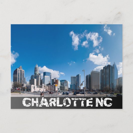 charlotte nc briefkaart (Voorkant)